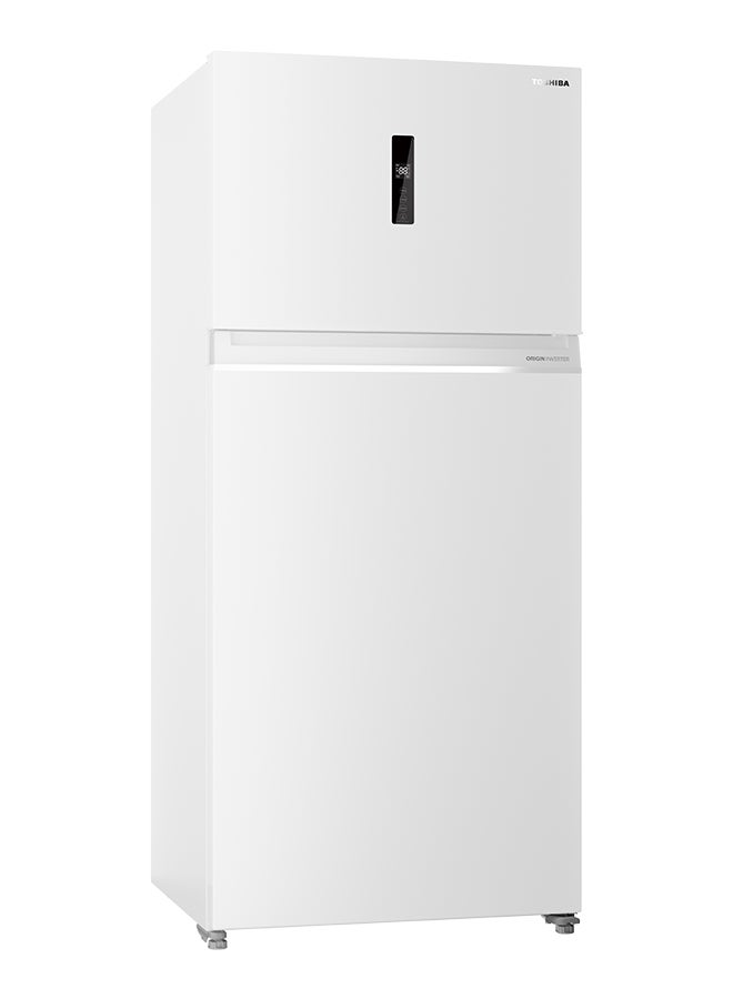 توشيبا 835 /611 Gross and Net Capacity  Top Mount Refrigerator  Double Door GR-RT835WE-PME(WH) White  - Image 2