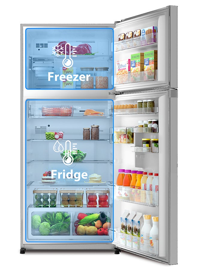 توشيبا 835 /611 Gross and Net Capacity  Top Mount Refrigerator  Double Door GR-RT835WE-PME(WH) White  - Image 4