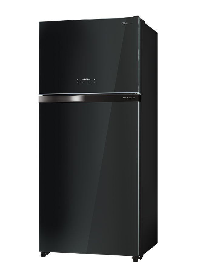 Toshiba 835 /611 Gross and Net Capacity  Top Mount Refrigerator  Double Door GR-RT835WE-PGE(XK) Black - Image 3