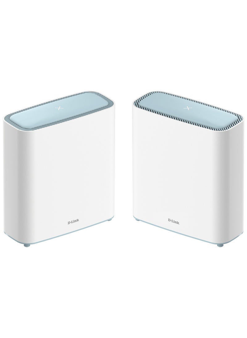 D-Link Pack Of 2 Eagle Pro AI Mesh AX3200 Router White 