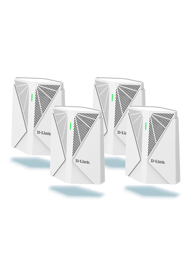 D-Link Wireless AX 3000 Wi-Fi 6 Dual Band 2.4GHz/5GHz (11ax/ac/b/g/n/a/k/v) Mesh System White  - Image 1