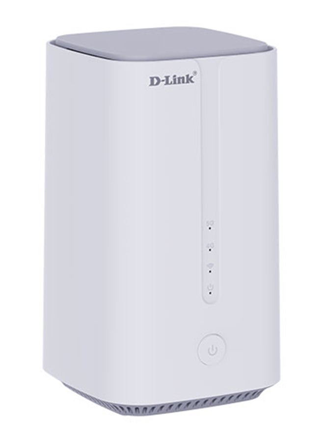 D-Link DWR 2000M 5G AX3000 router with 4 x Gigabit LAN ports, 1 x Gigabit WAN port, 1 x FXS port, 1 x USB 3.0 White  - Image 2