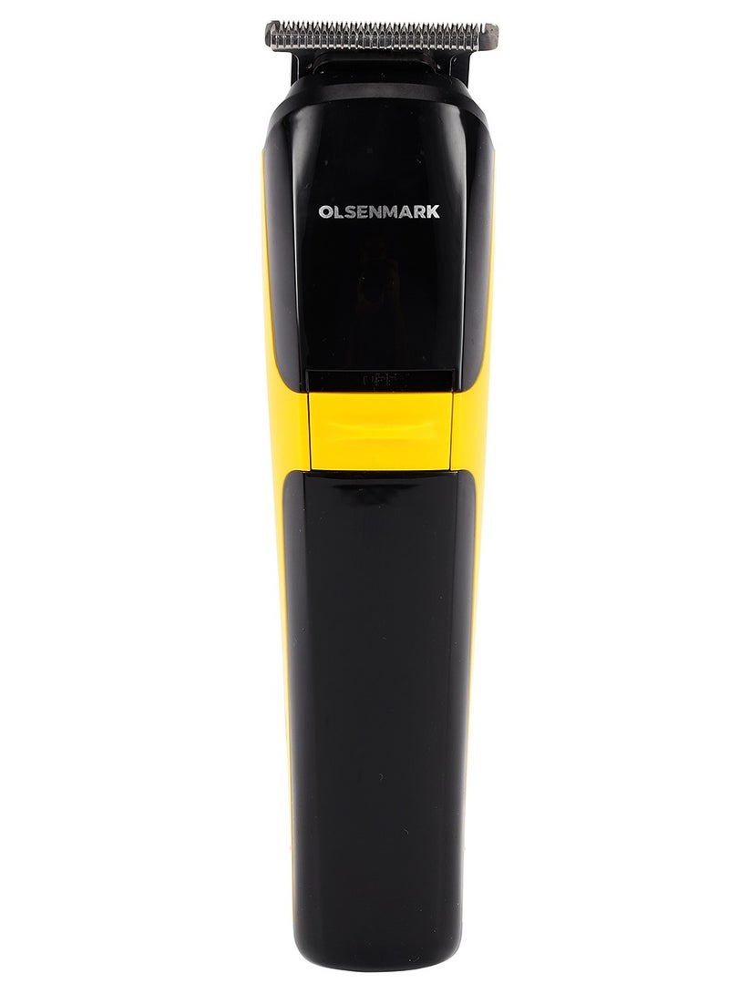 Olsenmark 3-in-1 Men's Grooming Set- OMTR4114, Foil Shaver, Nose and T-Blade Hair Trimmer, Professional Metal Motor, Works 120 Minutes  - Image 4