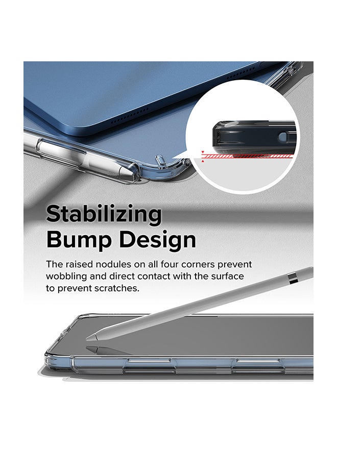 Ringke Fusion For iPad 11th Generation Case (A16, 2025) And iPad 10th Generation Cover (2022) Transparent Shockproof Back With Pencil Holder - Clear - Image 4