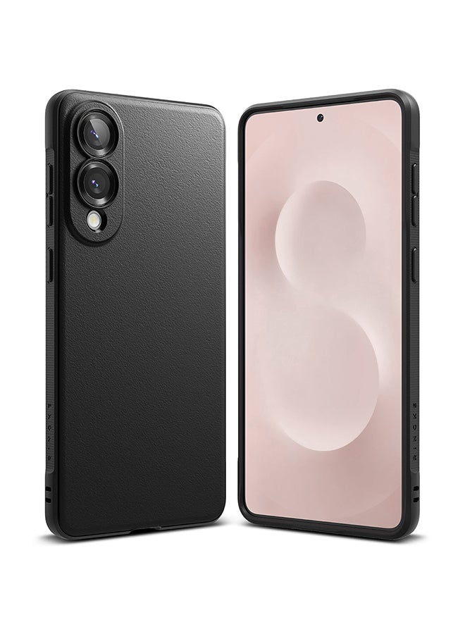 Ringke Onyx Case For Samsung Galaxy S25 Edge, Enhanced Grip Tough Flexible TPU Shockproof Rugged TPU Bumper Drop Protection Phone Cover - Black - Image 1