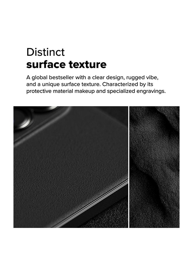 Ringke Onyx Case For Samsung Galaxy S25 Edge, Enhanced Grip Tough Flexible TPU Shockproof Rugged TPU Bumper Drop Protection Phone Cover - Black - Image 5