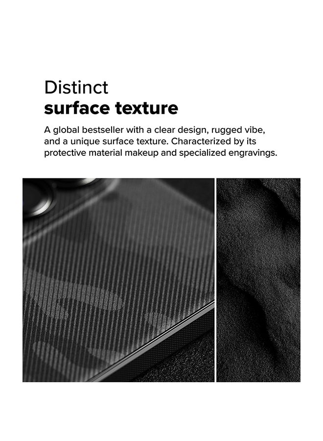 Ringke Onyx Case For Samsung Galaxy S25 Edge, Enhanced Grip Tough Flexible TPU Shockproof Rugged TPU Bumper Drop Protection Phone Cover - Camo Black - Image 5