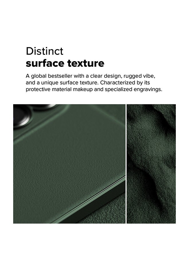 Ringke Onyx Case For Samsung Galaxy S25 Edge, Enhanced Grip Tough Flexible TPU Shockproof Rugged TPU Bumper Drop Protection Phone Cover - Dark Green - Image 5