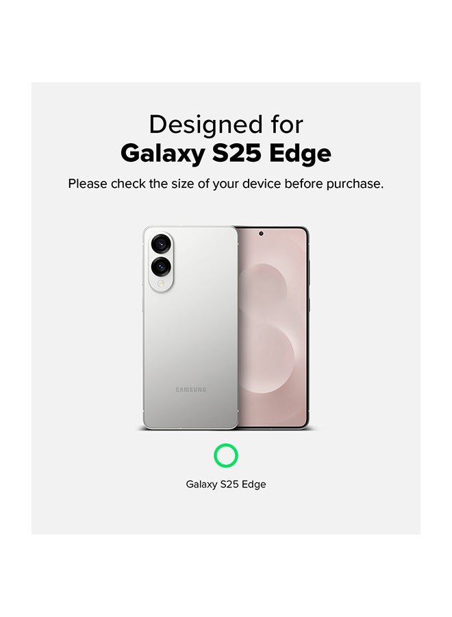 Ringke Onyx Case For Samsung Galaxy S25 Edge, Enhanced Grip Tough Flexible TPU Shockproof Rugged TPU Bumper Drop Protection Phone Cover - Dark Green - Image 2