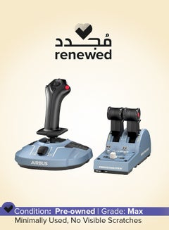 THRUSTMASTER Renewed - TCA Officer Pack Airbus Edition, Sidestick & Quadrant Controls For PC  - Image 1