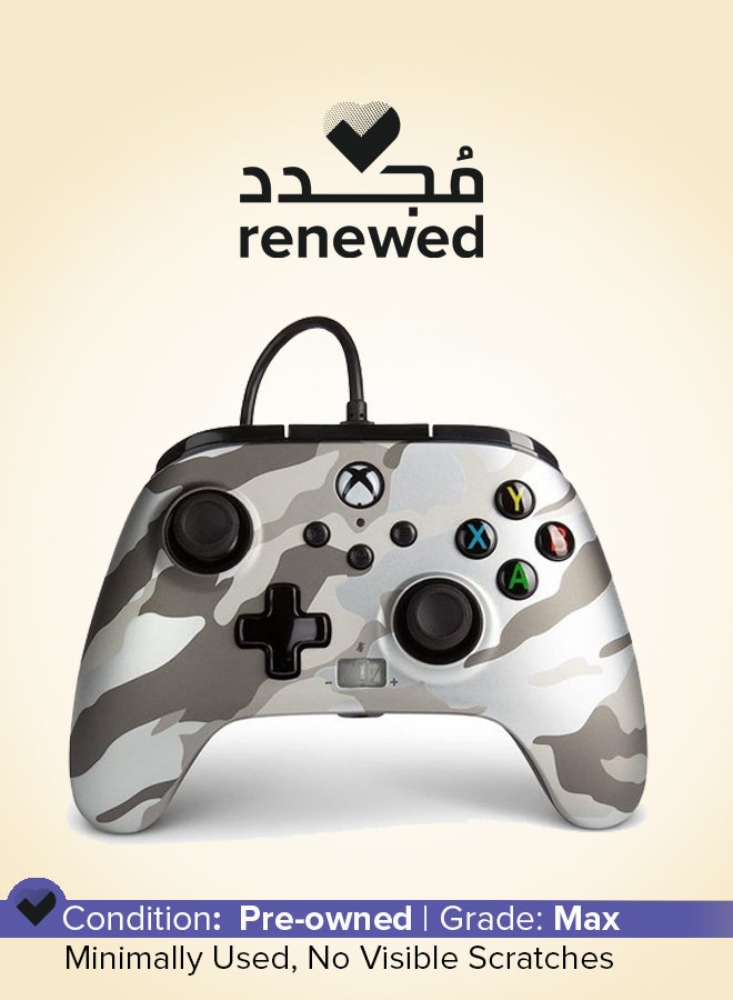 PowerA Renewed - Enhanced Wired Controller (Metallic Arctic Camo) - Image 1