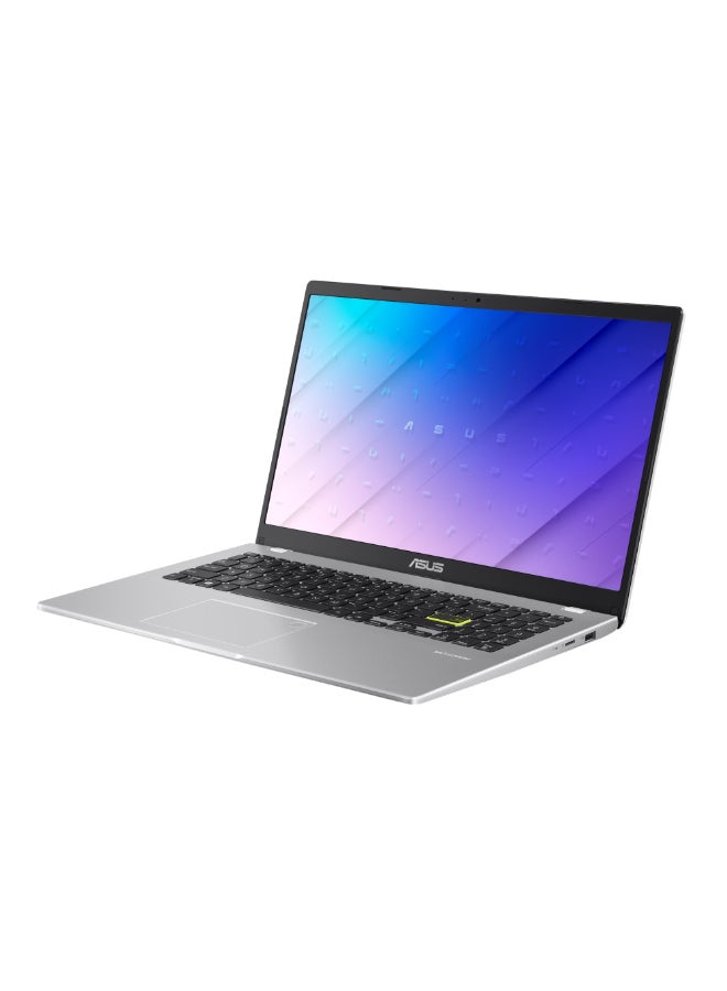 أسوس Vivobook Go 15 Laptop With 15.6 Inch HD (1366x768) Display, Intel Celeron N4500 Processor/4GB DDR4 RAM/128GB SSD/Intel HD Graphics/Windows 11 Home/ English/Arabic Dreamy White  - Image 2