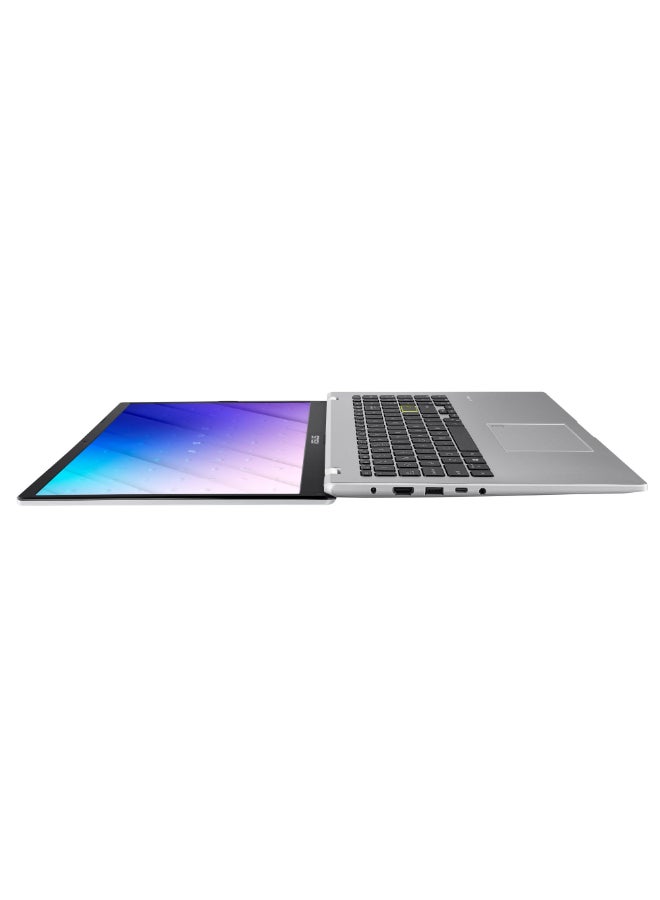 أسوس Vivobook Go 15 Laptop With 15.6 Inch HD (1366x768) Display, Intel Celeron N4500 Processor/4GB DDR4 RAM/128GB SSD/Intel HD Graphics/Windows 11 Home/ English/Arabic Dreamy White  - Image 3