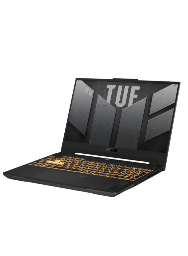 ASUS - TUF Gaming F15 Laptop With 15.6 Inch (1920x1080) Display 144Hz, Core i7-13620H Processor/32GB DDR5 RAM/1TB SSD/8GB NVIDIA GeForce RTX 4060 Graphics/Windows 11 Home English/Arabic Jaeger Gray - Image 1