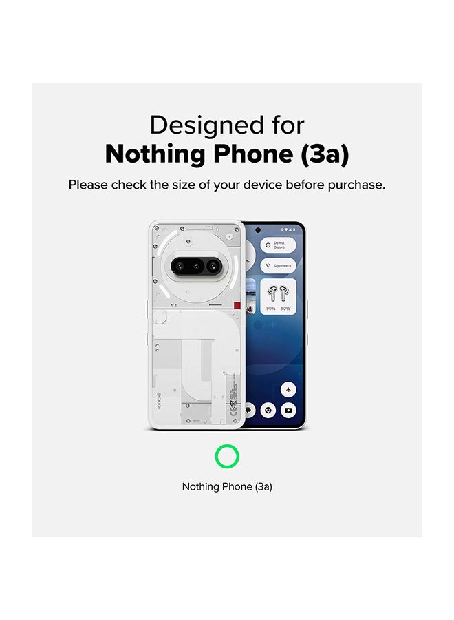 رينجك حافظة Fusion-X لهاتف Nothing (3a)، طلاء مزدوج مضاد للخدش، حافظة هجين متينة، حافظة هاتف ثقيلة - سوداء - Image 2