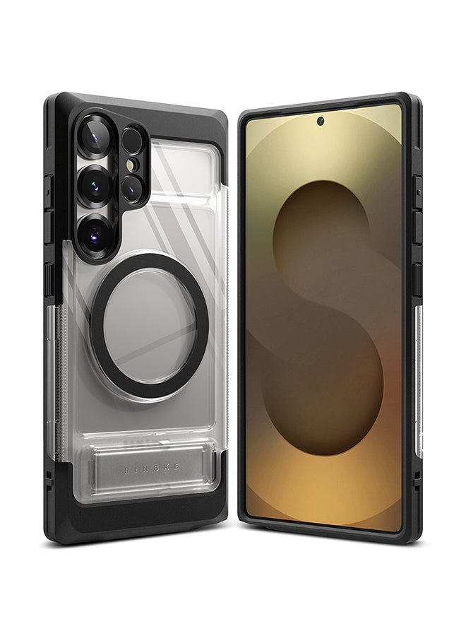 Ringke UX Magnetic For Samsung Galaxy S25 Ultra 5G Case (2025), Enhanced Grip Tough Flexible TPU Shockproof Rugged TPU Bumper Drop Protection Phone Cover - Clear - Image 1