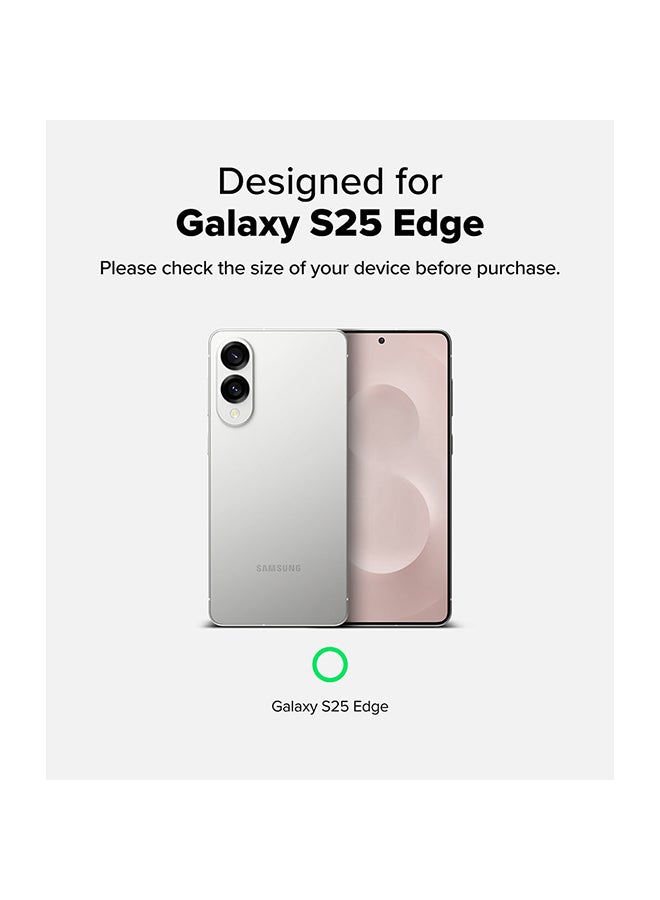 Ringke Privacy Tempered Glass, Easy Slide, Anti Spy, For Samsung Galaxy S25 Edge Screen Protector, Case Friendly Privacy Screen Protector - 2 Pack, W Installation Jig - Clear - Image 2