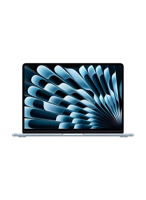 MacBook Air Laptop With 13 Inch Liquid Retina (2560 x 1664) Display,M4 10 Core GPU Processor/24GB RAM DDR5/512GB SSD/ English/Arabic Sky Blue