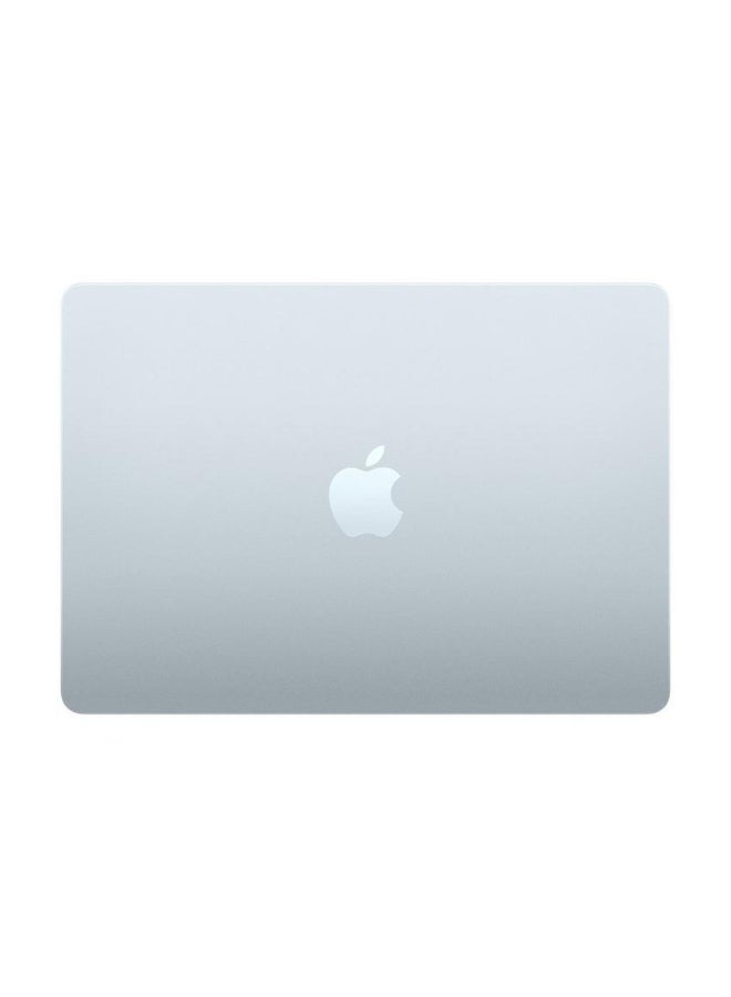 أبل - MacBook Air Laptop With 13 Inch Liquid Retina (2560 x 1664) Display,M4 10 Core GPU Processor/24GB RAM DDR5/512GB SSD/ English/Arabic Sky Blue - Image 1