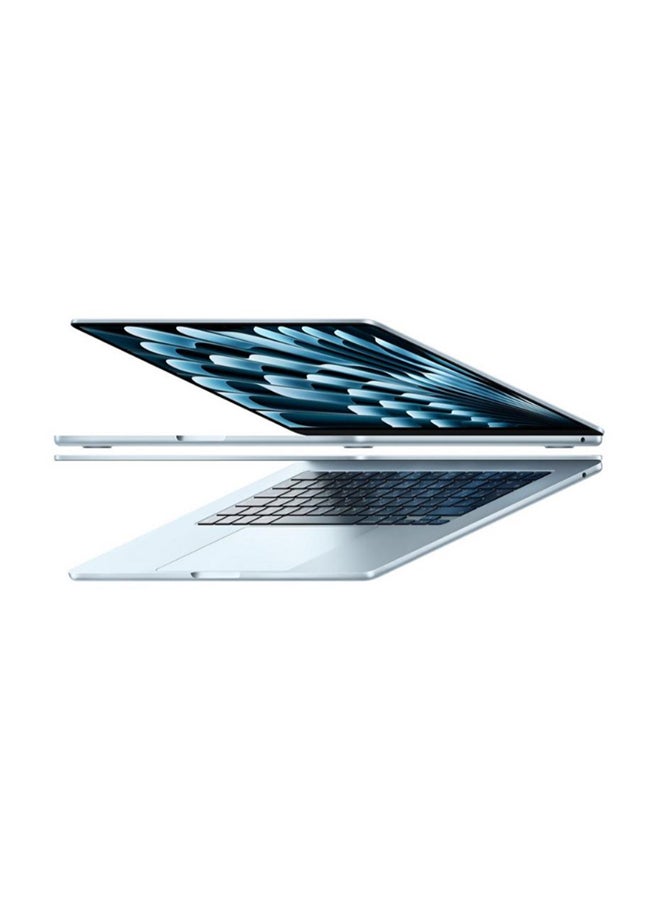 Apple - MacBook Air Laptop With 15 Inch Liquid Retina (2880 x 1864) Display,M4 10 Core GPU Processor/16GB RAM DDR5/ 512GB SSD/ English/Arabic Sky Blue - Image 1