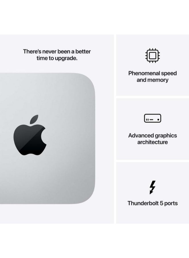 Mac Studio With M4 Max-14 Core Processor/36GB RAM DDR5/512GB SSD/ Silver