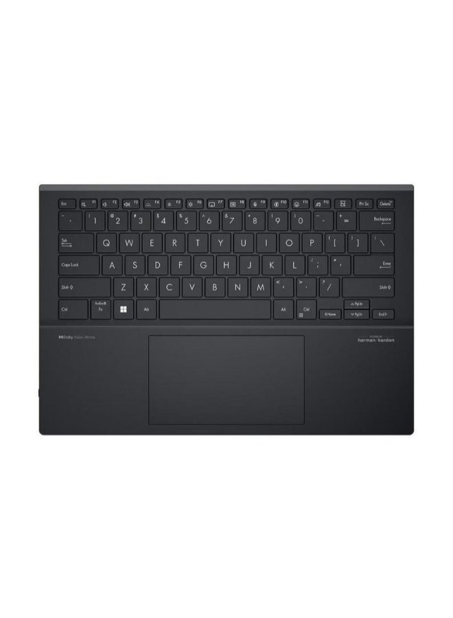 Zenbook Duo Laptop With 14 Inch Dual screen 3K (2880x1800) Touch OLED Display, Core Ultra 7-255H Processor/1TB SSD/ 32GB RAM DDR5/Intel Arc Graphics/Windows 11 Home/ English/Arabic Inkwell Gray