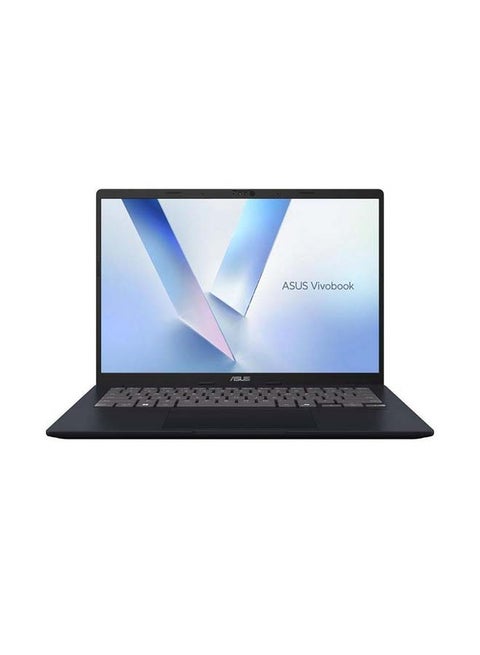 Vivobook Laptop With 14 Inch (1920x1200) Display, Snapdragon X1 26 100 Processor/512GB SSD/16GB RAM DDR5/Windows 11/Qualcomm Adreno GPU Graphics English/Arabic Quiet Blue