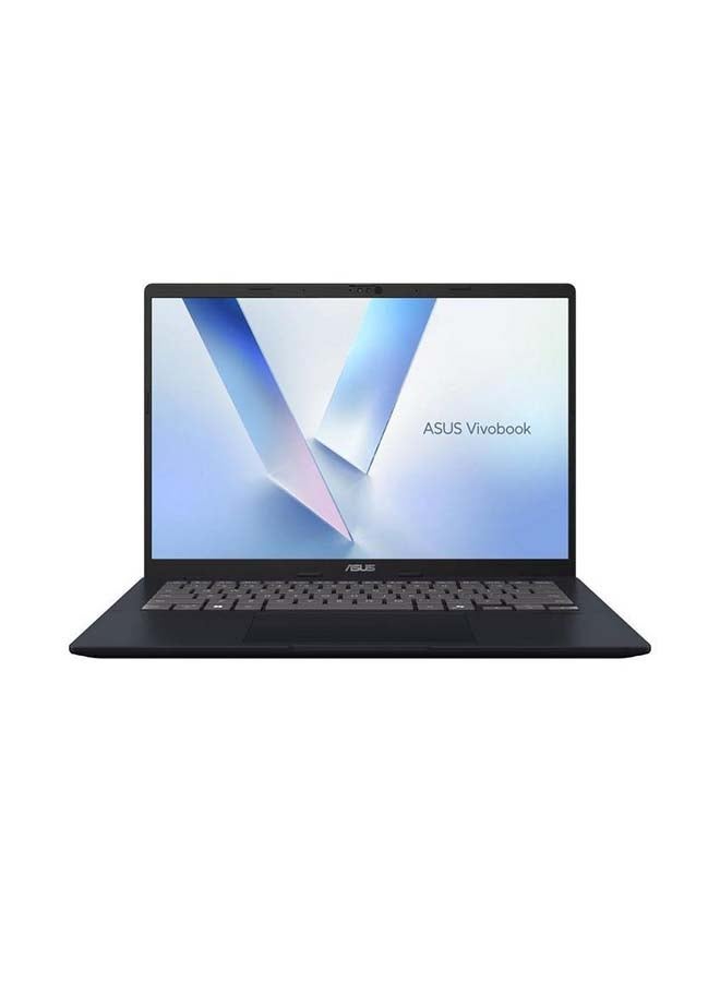 Vivobook Laptop With 14 Inch (1920x1200) Display, Snapdragon X1 26 100 Processor/512GB SSD/16GB RAM DDR5/Windows 11/Qualcomm Adreno GPU Graphics English/Arabic Quiet Blue
