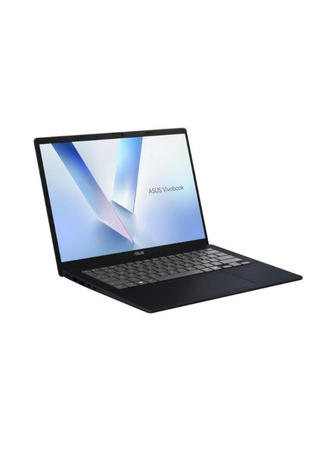 Vivobook Laptop With 14 Inch (1920x1200) Display, Snapdragon X1 26 100 Processor/512GB SSD/16GB RAM DDR5/Windows 11/Qualcomm Adreno GPU Graphics English/Arabic Quiet Blue