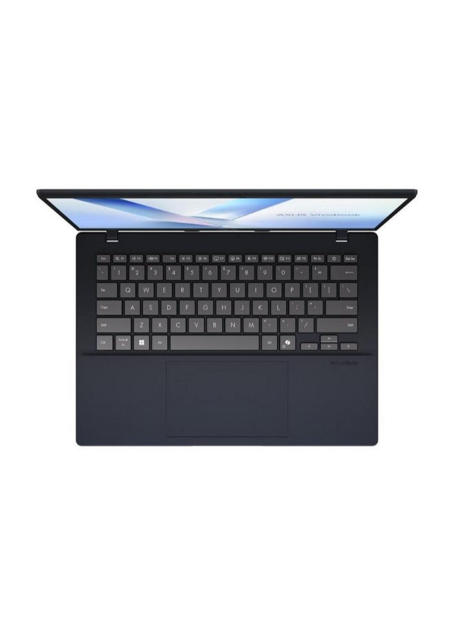 Vivobook Laptop With 14 Inch (1920x1200) Display, Snapdragon X1 26 100 Processor/512GB SSD/16GB RAM DDR5/Windows 11/Qualcomm Adreno GPU Graphics English/Arabic Quiet Blue