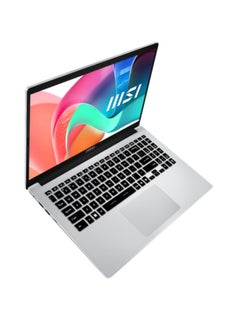 MSI Modern 15 Laptop With 15.6 Inch Full HD(1920X1080) Display,Intel Core i5-1334U Processor/8GB RAM DDR4/512GB SSD/Windows 11/Intel Iris XE Graphics/ English/Arabic Platinum Gray  - Image 3