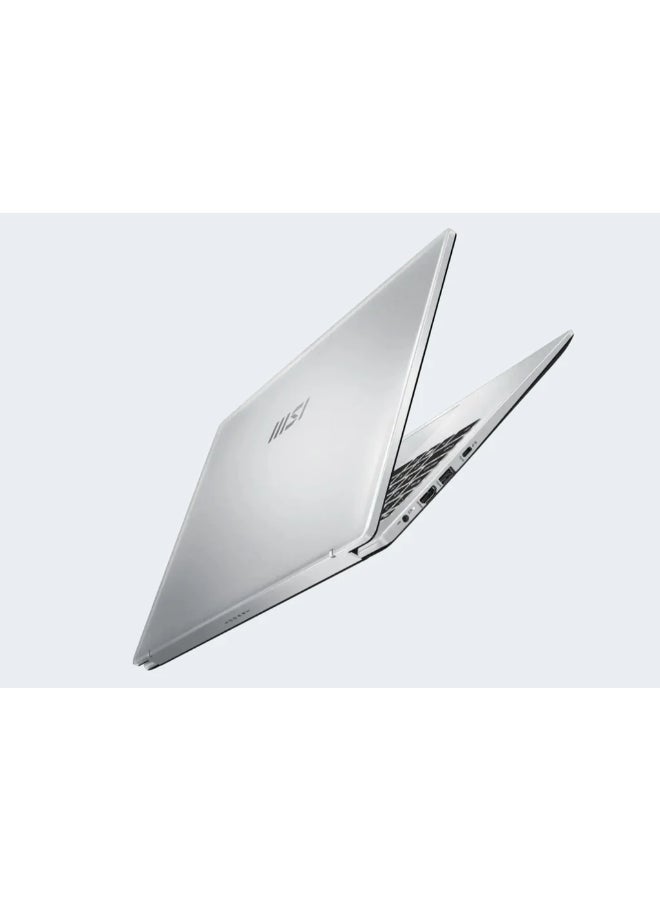 MSI Modern 15 Laptop With 15.6 Inch Full HD(1920X1080) Display,Intel Core i5-1334U Processor/8GB RAM DDR4/512GB SSD/Windows 11/Intel Iris XE Graphics/ English/Arabic Platinum Gray  - Image 5