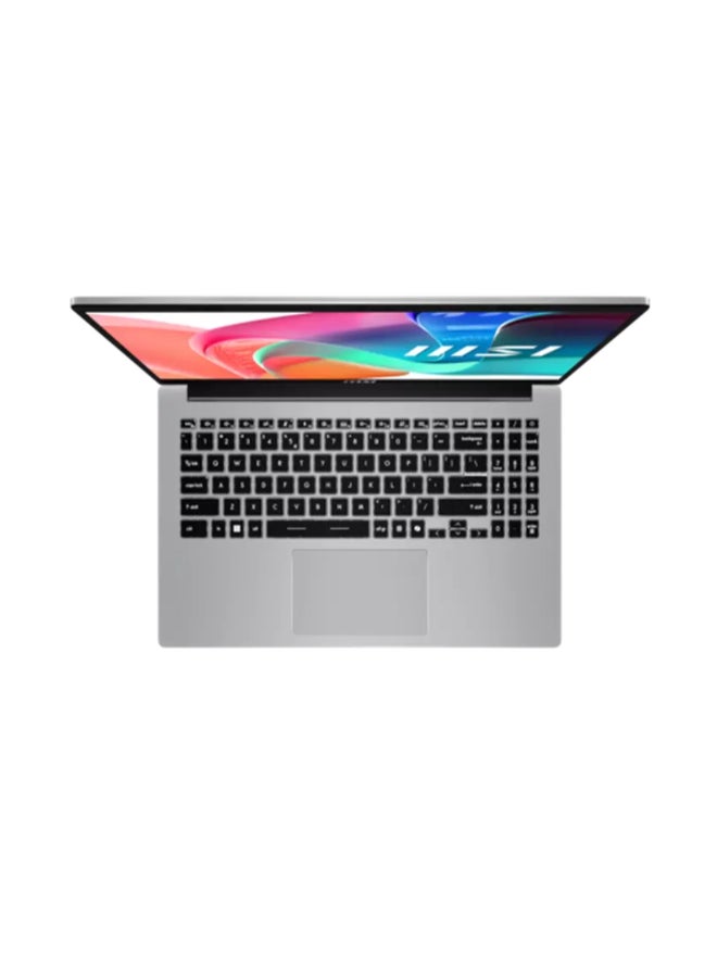 Modern 15 Laptop With 15.6 Inch Full HD(1920X1080) Display,Intel Core i5-1334U Processor/8GB RAM DDR4/512GB SSD/Windows 11/Intel Iris XE Graphics/ English/Arabic Platinum Gray