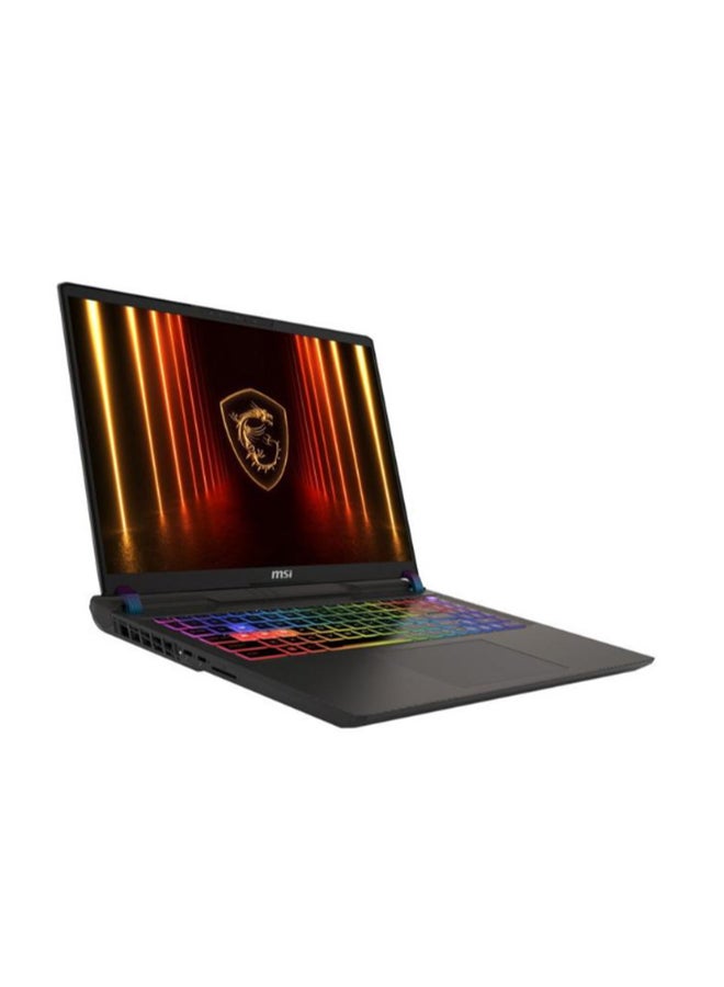 MSI - Vector16 HX AI-Gaming Laptop With 16 Inch Full HD(1920X1080) Display,Ultra 9-275HX Processor/32GB RAM DDR5/1TB SSD/Nvidia GeForce RTX 5080 Graphics/ Windows 10 Home/ English/Arabic Cosmos Gray - Image 1