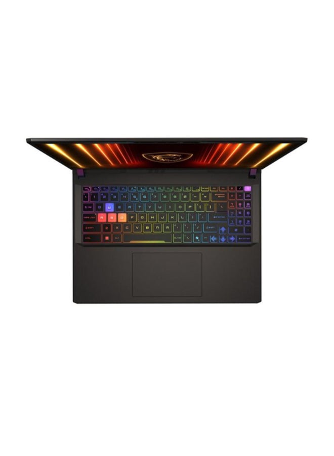 MSI - Vector16 HX AI-Gaming Laptop With 16 Inch Full HD(1920X1080) Display,Ultra 9-275HX Processor/32GB RAM DDR5/1TB SSD/Nvidia GeForce RTX 5080 Graphics/ Windows 10 Home/ English/Arabic Cosmos Gray - Image 1