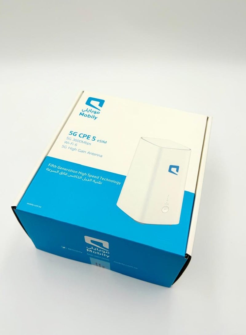 Mobily 5G CPE 5 eSIM - H155-381 | White  - Image 4