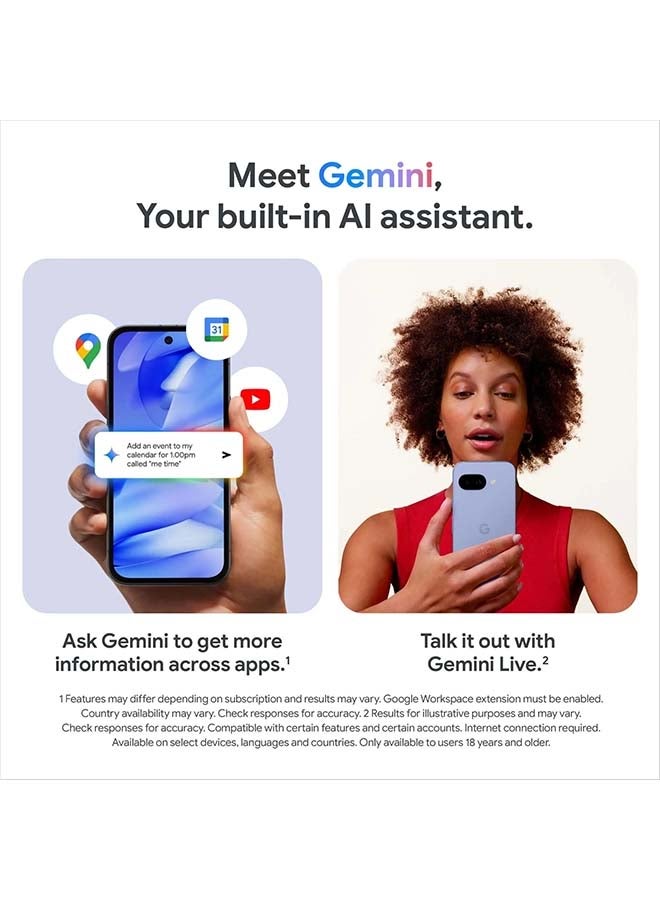 Google - Pixel 9A Porcelain 8GB RAM 128GB - International Version - Image 1
