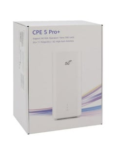 Zowee Technology 5G Router Pro 5 Plus,  Latest Router That Supports All Companies, CPE 5 PRO+ H165-383 Supports WIFI 7 White  - Image 3