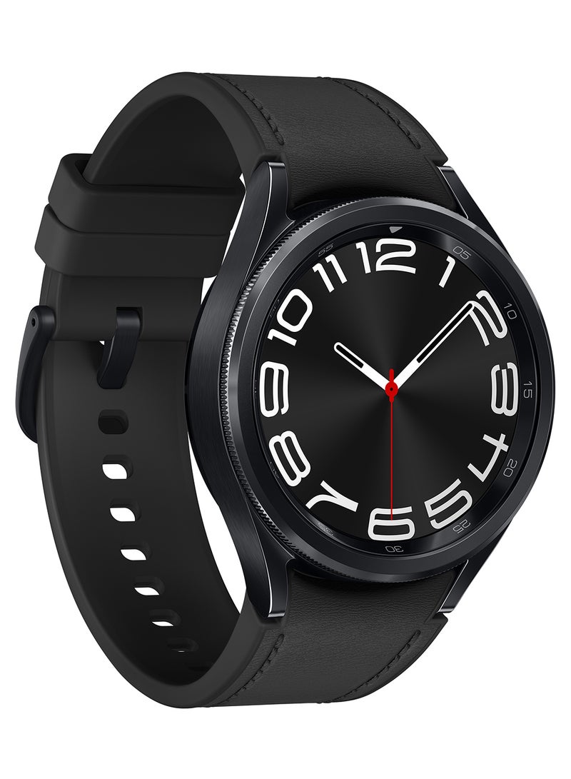 Samsung Renewed - Galaxy Watch 6 Classic 43 Mm Cellular Smartwatch Graphite/Black  - Image 3