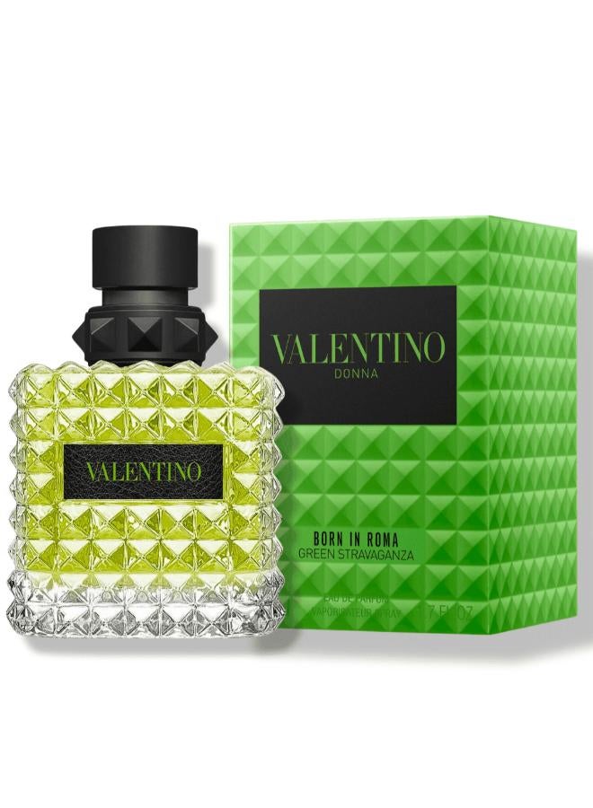 فالانتينو Donna Born in Roma Green Stravaganza EDT 50ml  - Image 1