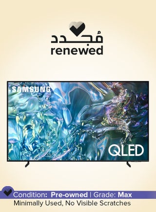 Renewed - Smart TV, QLED, Q60D, 55 Inch, 2024 QA55Q60DAU black - pnsku/N70174607V/45/_/1746622264/ec73fdcb-e826-41b7-8a0e-6d722863798c