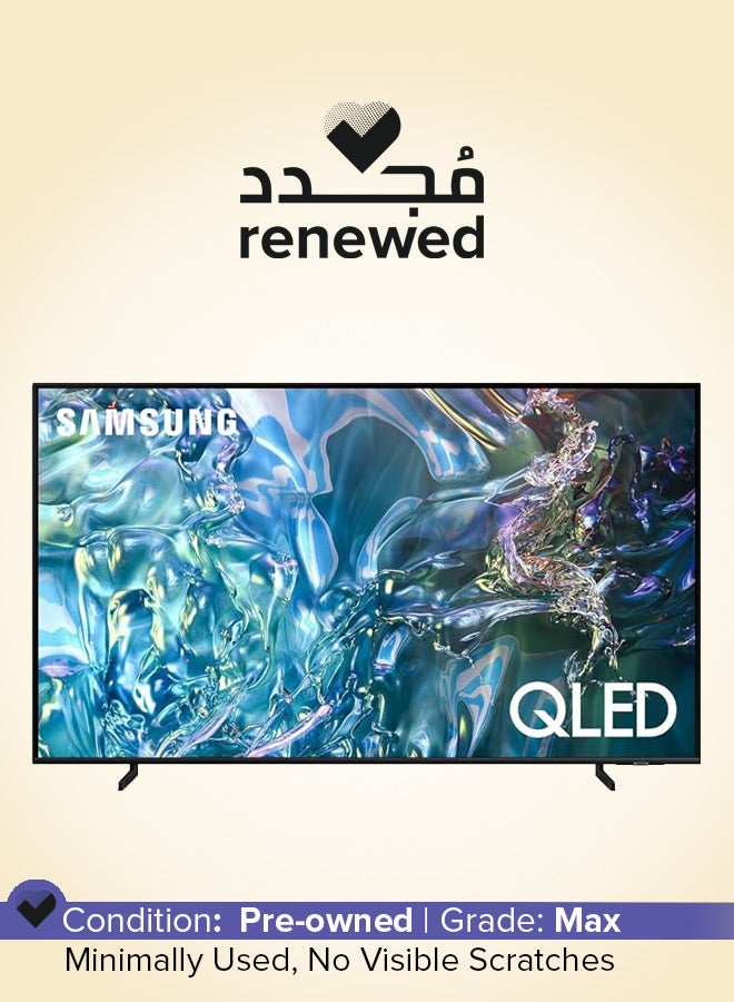 Samsung - Renewed - Smart TV, QLED, Q60D, 55 Inch, 2024 QA55Q60DAU black - Image 1