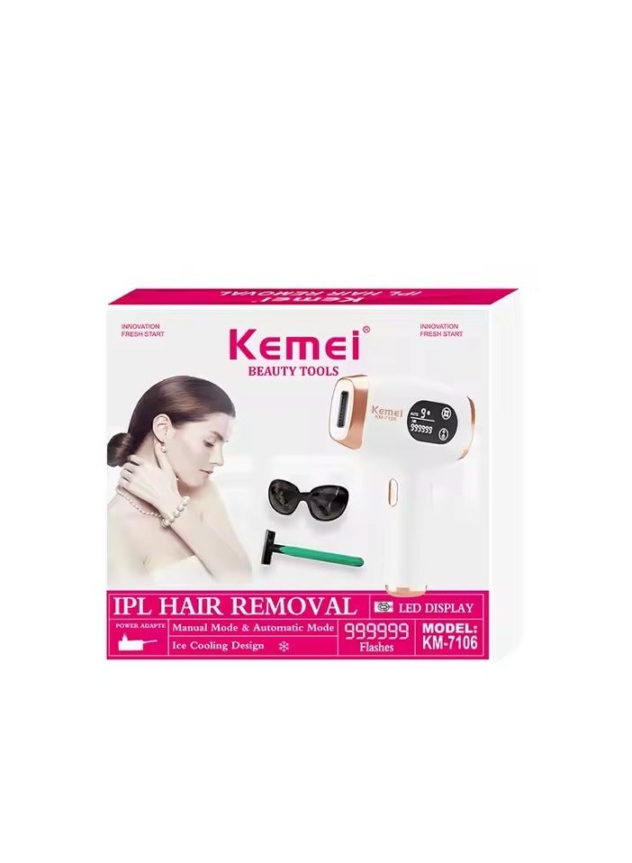 Kemei Professional IPL Hair Removal Epilator for Women - Electric Laser Device for Long-Lasting Results Multicolour - Image 5