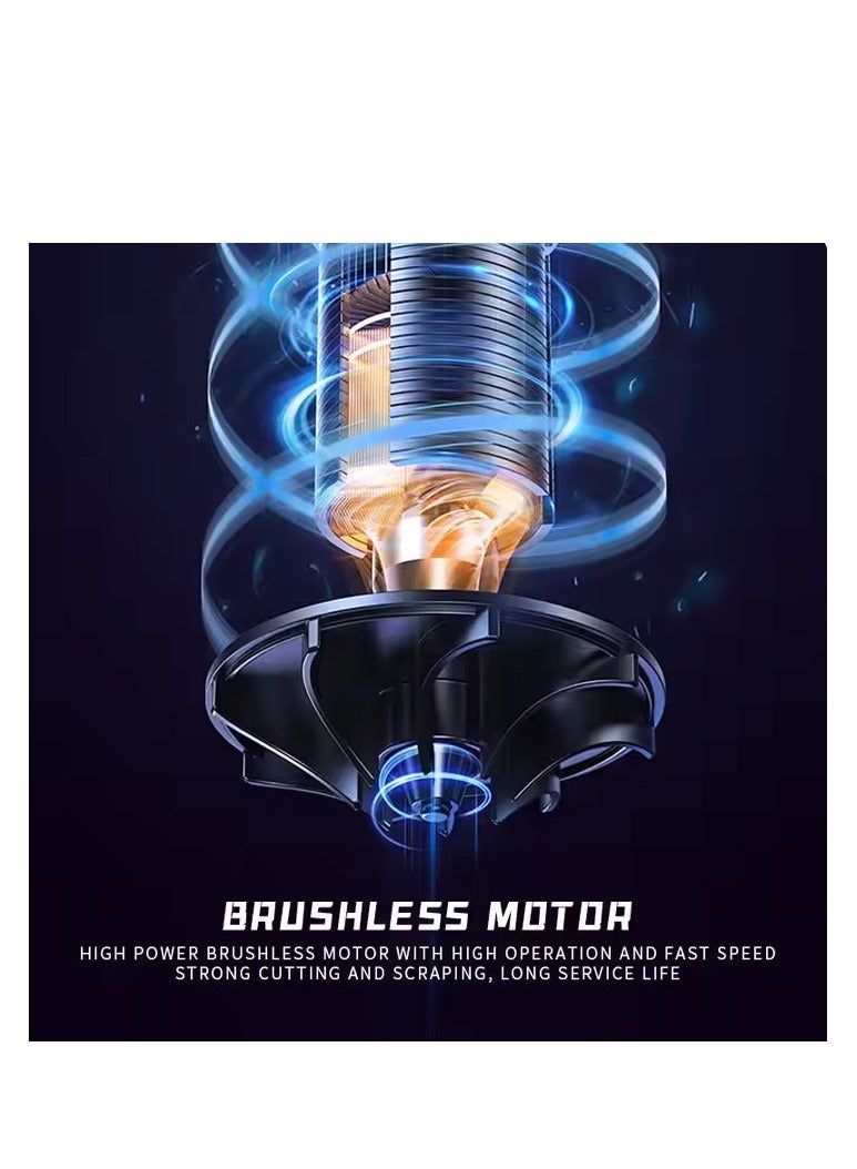 كيمي مجموعة قص الشعر الشاملة: 8 أمشاط مغناطيسية، أدوات صيانة، وإكسسوارات مريحة ومحرك عالي السرعة 8800 - Image 2