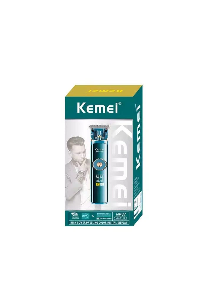 Kemei Waterproof Rechargeable Hair Clippers for Men – Cordless, High-Performance Trimmer with Adjustable Guards & Long Battery Life Multicolour  - Image 4