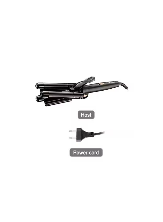 Kemei Hair Curler – Ceramic Coating, 450°F Max, Quick Heating Black  - Image 4