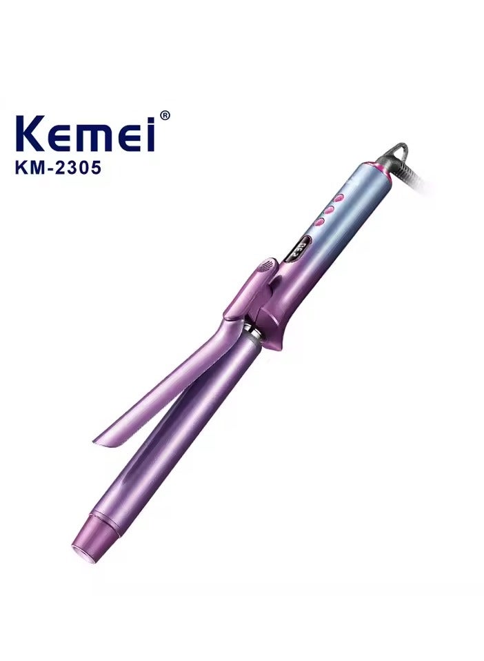 Kemei Professional Hair Curler – 30-Second Heat-Up | Max Temperature 230°C for Long-Lasting Curls Multicolour  - Image 1