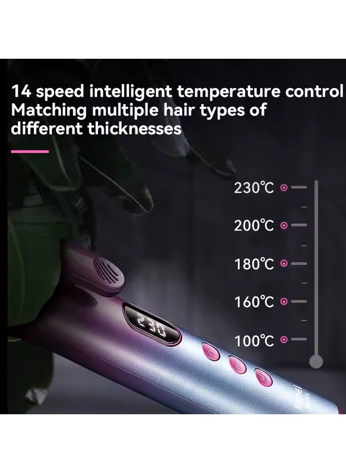 Kemei Professional Hair Curler – 30-Second Heat-Up | Max Temperature 230°C for Long-Lasting Curls Multicolour  - Image 3