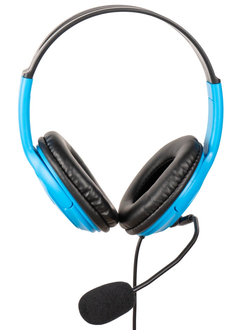 H10 Gaming Headset For PC, PS4, Mobile - Blue