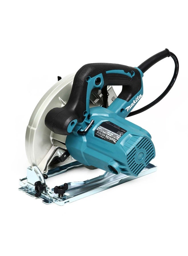 Makita HS7010 190mm 1600W Compact Circular Saw, Blue 300x240x261MM  - Image 4